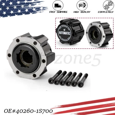 Free Running Wheel Hub Lock For Frontier X-Terra Navara D22 3.3L NEW 40260-1S700 - Image 1 of 4