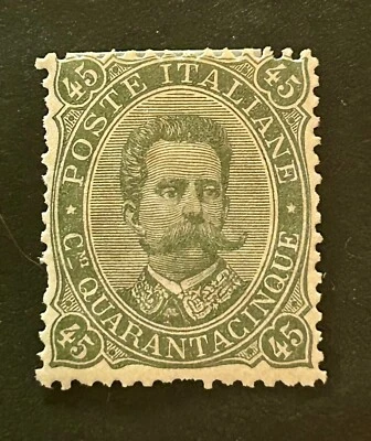Italia | Regno d’Italia | 1889 | - Sas 46 - Mh* Foto 1 de 2