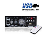 Skytronic Stereo Home HiFi Amplifier AV-360 FM Radio Tuner MP3, USB SD + Remote
