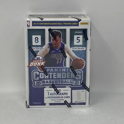 2020-21 Panini Contenders NBA Blaster Box New Sealed 40 Cards Patch or Auto 🏀🔥 - Image 1 of 4