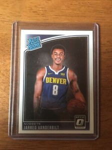 2018-19 Donruss Optic Rated Rookie Jarred Vanderbilt #151 Denver Nuggets