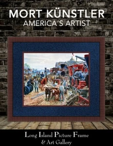 Mort Kunstler Civil War Print Jackson Commandeers the Railroad Custom Framed - Picture 1 of 3