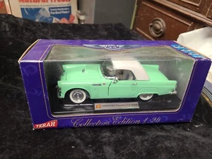Solido Terah Light Green 1955 1/24 Ford Thunderbird Die-Cast Car New in Box - Picture 1 of 5