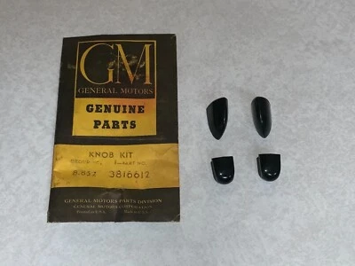 Chevrolet 1955-1959 perillas de control de temperatura y descongelación para auto y camión nos 3816612 Foto 1 de 4