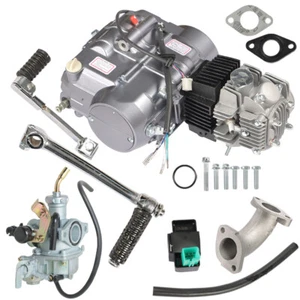 125cc 4 Stroke Engine Motor Kit Dirt Pit Bike For Honda CRF50 XR50 Z50 US - Picture 1 of 15