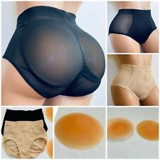Silicone Buttocks Pads Butt Enhancer Shaper Girdle Booty Booster Panties Bubbles