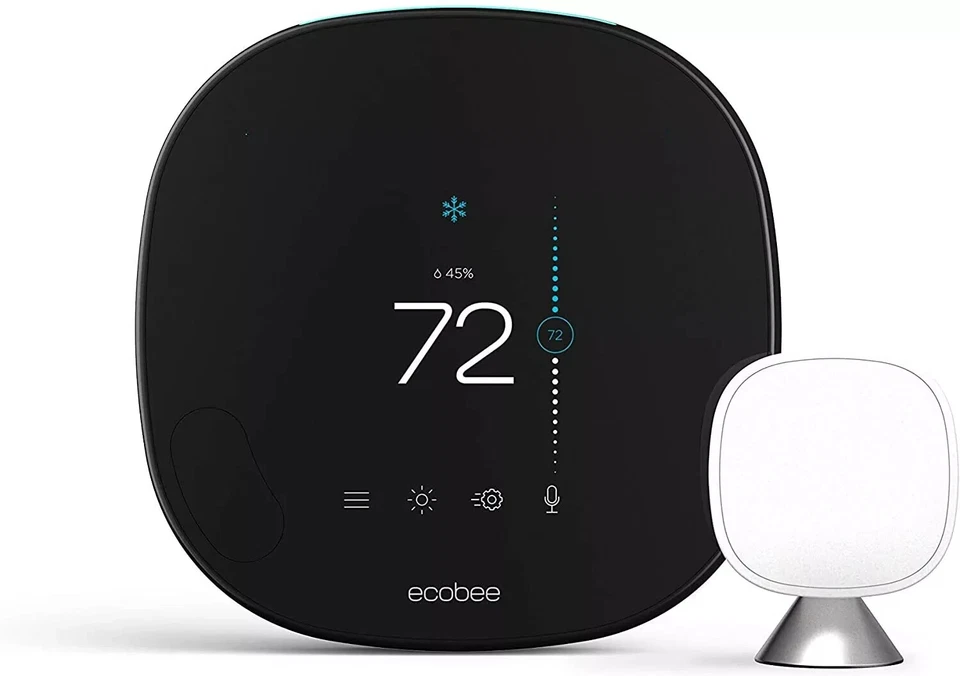 Ecobee Smart Thermostat with Smart Sensor & Voice Control - Image 1 of 1