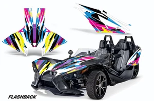 Kit de calcomanías de gráficos Roadster para Polaris Slingshot SL 15-22 FLASHBACK - Imagen 1 de 2