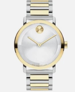 Movado Bold Evolution 3601087 Two Tone Swiss Quartz Watch 40mm Brand New - Picture 1 of 6