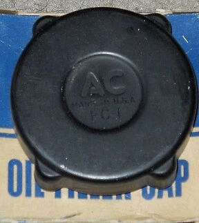 Tapa de llenado de aceite Chevrolet FC1 1931-48 como nueva Foto 1 de 1