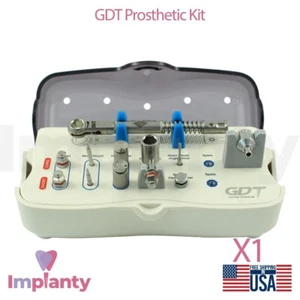 Dental Prosthetic Kit Plastic Stainless Steel Tool Dentistry - Picture 1 of 11