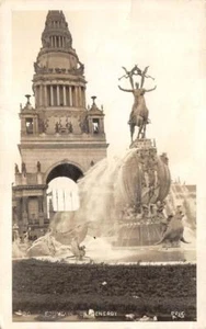 RPPC Fountain of Energy PPIE 1915 San Francisco, CA Expo Vintage Postcard - Imagen 1 de 1