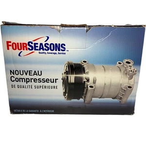 Four Seasons A/C Compressor-Never Used In Open Box 78613 Unable To Test - Foto 1 di 9