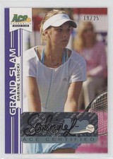 2013 Ace Authentic Grand Slam Purple /25 Sabine Lisicki #BA-SL1 Auto
