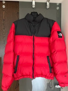 Original The North Face Down Nuptse 1996 Jacke rot/schwarz Large (L) - Bild 1 von 10