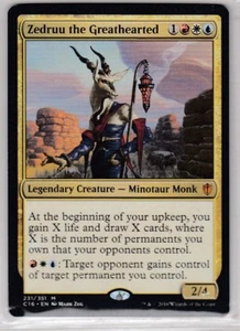 Magic Zedruu the Greathearted - Zedruu dal Cuore Grande 231/351 C16 M Ing - Imagen 1 de 1