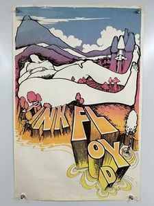 Pink Floyd Poster Roger Waters Orig Vintage David Arnott Design Circa Early 70s - Picture 1 of 15