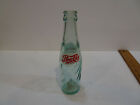 Vintage 1970s  Green Glass Pepsicola bottle  From Paris France  Nice Condition
