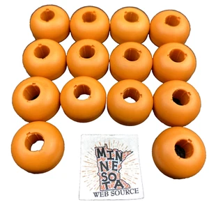 14 Knex Burnt Orange Head Top Pieces - K'nex Standard Parts - Bild 1 von 2