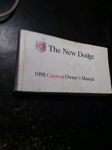 CARAVAN 1998 Owners Manual GUIDE BOOK WITH FREE SHIPPING - Bild 1 von 1