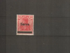 Saargebiet Michelnummer 6 a Type I postfrisch gepr. Braun (europa:18079) - Picture 1 of 1