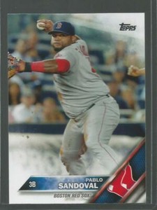 2016 Topps #285 Pablo Sandoval NM-MT Red Sox
