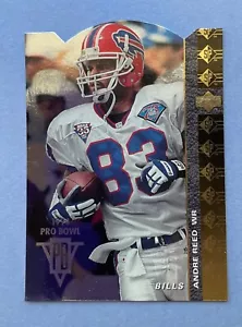 1994 Upper Deck SP Andre Reed Die Cut Pro Bowl #21 Buffalo Bills - Picture 1 of 2