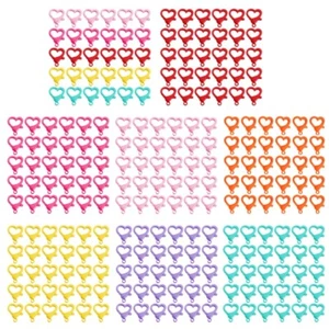 Plastic Love Lobster Clasps Snap Hooks for Jewelry Necklaces Bracelet Making - Picture 1 of 9