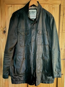 mantaray leather jacket