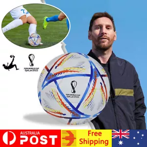 FIFA World Cup Qatar 2022 Al Rihla Adidas League Football Soccer Size 5 - Picture 1 of 8