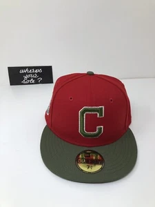 Cappello New Era Club Freddy Krueger Cleveland Indians Guardians taglia 7 1/4 confezione horror - Foto 1 di 11