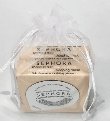 Sephora Coconut Water Sleeping Mask 3-7 Nights 8 ml SEALED Lot of 2 - Image 1 of 2