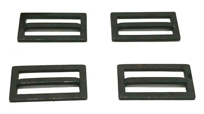 4 Pack Of Black Anodized Rifle Offset Sling Sliders | Sling Repair Modifying Kit - Image 1 of 4
