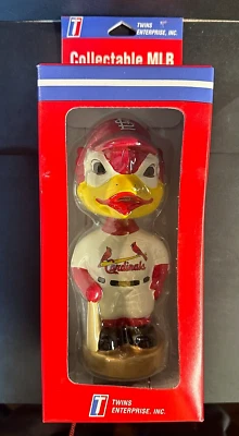 Fredbird St.Louis Cardinals Gold Base Bobble Head Nodder Mascot Twins Ent Rare! - Image 1 of 4
