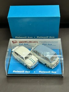 BRUMM PROM - FIAT - SET FLUIMUCIL 600 - 600 ABARTH 850TC 1960 + 600 MULTIPLA I - Imagen 1 de 7