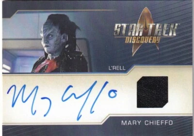 Mujeres de Star Trek Artes e Imágenes Tarjeta Autógrafo Reliquia Mary Chieffo Paquetes 1/1152 Foto 1 de 2