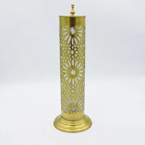 Moroccan lamps, Moroccan Handmade Copper/Brass Table Lamp Gold , Standing Table - Picture 1 of 6