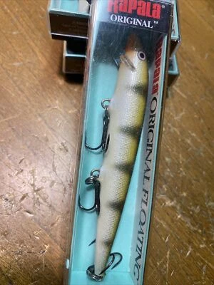 Señuelo de pesca Rapala original flotante 11 perca amarilla Foto 1 de 3