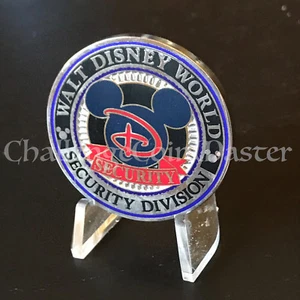 C45 Walt Disney World Security Division Resort Polizei Herausforderung Münze SELTEN - Bild 1 von 2