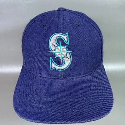 VTG Sport Specialties Seattle Mariners Hat Fitted Size 7 No MLB Logo 1990s Wool - Image 1 of 4