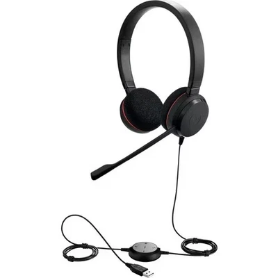 Jabra Evolve 20 UC Stereo Ear-Pad Headset (4999-829-209) - Image 1 of 4