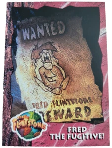 1993 Topps The Flintstones Fred the Fugitive! #63 Trading Card (G9 - Picture 1 of 2