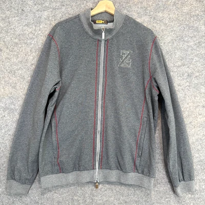 Zilli Traje de Correr Chaqueta de Pista para Hombres 2XL 56 Cremallera Completa Sudadera Diseñador Francés Foto 1 de 4