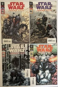 Star Wars Jango Fett Open Seasons 1-4 Full Set Dark Horse 2002 Boba VF - Picture 1 of 5