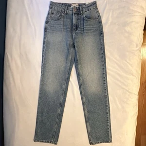 WE THE FREE Free People Pacifica High Rise Slim Straight Leg Jeans Denim Wmns 24 - Picture 1 of 12