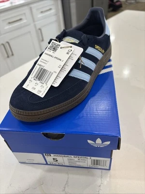 Adidas Balonmano Especial J 'Goma Azul Marino' IH8011 GS Talla 5 Niños Tenis Originales Foto 1 de 4