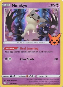 Mimikyu Promo Holo Truco o Comercio BOOster Paquete 081/189 Casi Nuevo - Imagen 1 de 2
