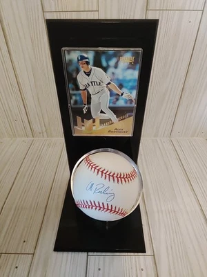 Alex Rodriguez Autograph Baseball with COA Includes Baseball Case and Card - Image 1 of 4