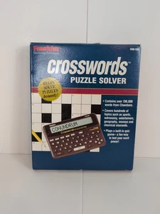 Franklin Crossword Puzzle Solver CWQ-200 – Handheld Word Assistant.New Boxed  - Picture 1 of 6