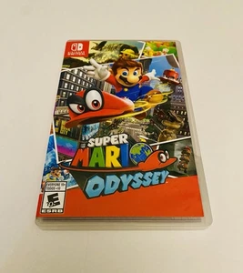 Super Mario Odyssey Nintendo Switch komplett mit Hülle - funktioniert super - schneller Versand - Bild 1 von 4